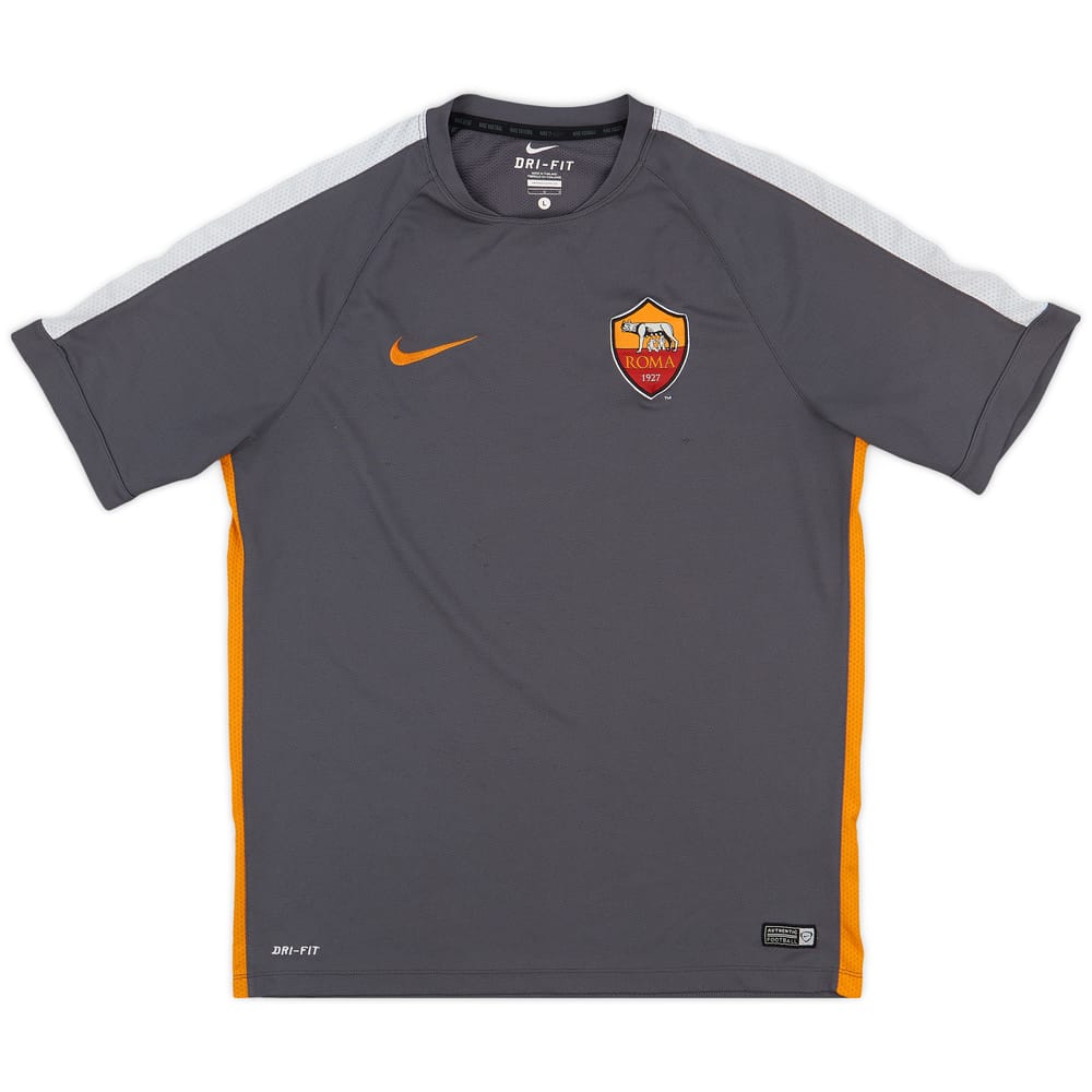 2015-16 Roma Nike Training Shirt - 8/10 - (L)