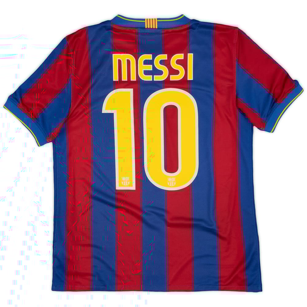 2009-10 Barcelona Home Shirt Messi #10 - 7/10 - (S)