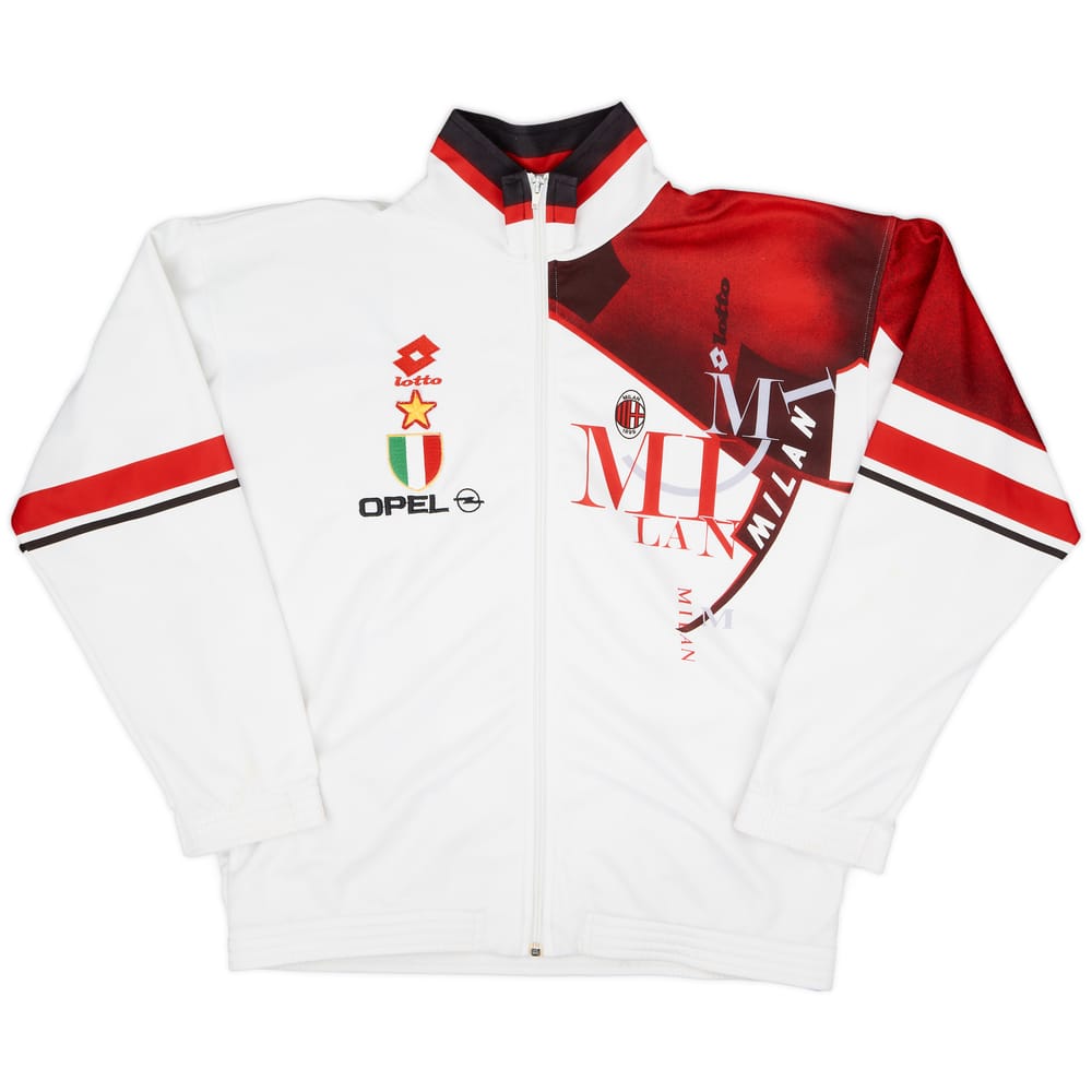 1993-94 AC Milan Lotto Track Jacket - 7/10 - (XL)