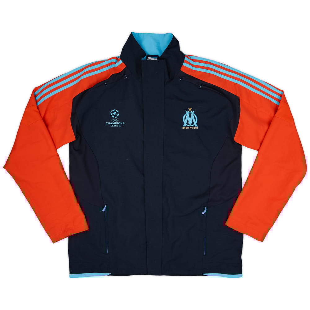 2011-12 Olympique Marseille adidas CL Track Jacket - 8/10 - (XL/XXL)