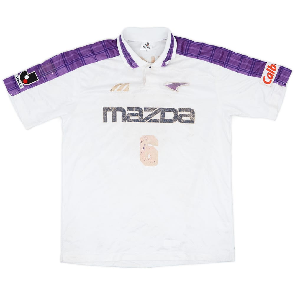 1996-97 Sanfrecce Hiroshima Match Issue Away Shirt #6 (Kojima)