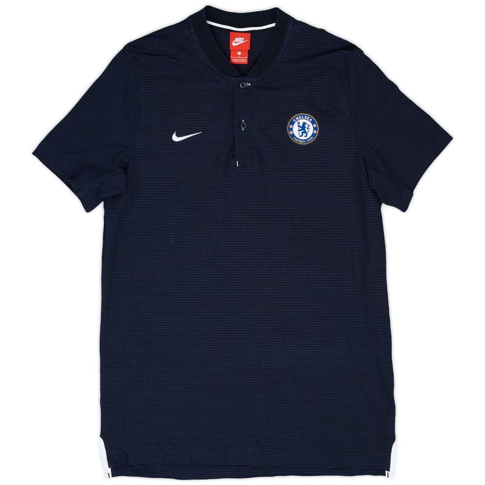 2017-18 Chelsea Nike Polo Shirt - 9/10 - (L)
