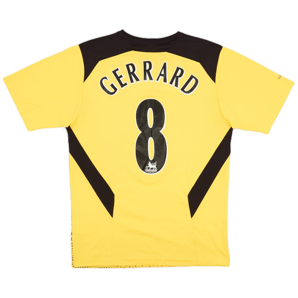 2004-06 Liverpool Away Shirt Gerrard #8 - 7/10 - (S)