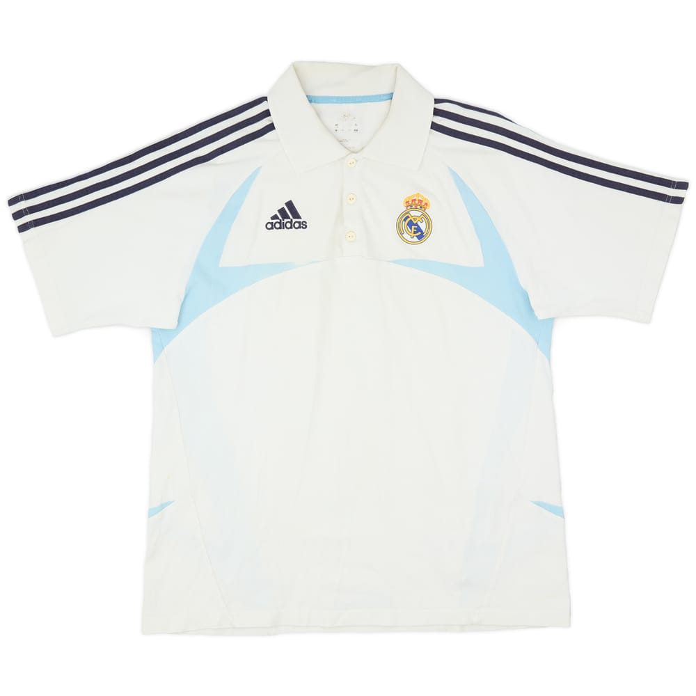 2007-08 Real Madrid adidas Polo Shirt - 7/10 - (L)