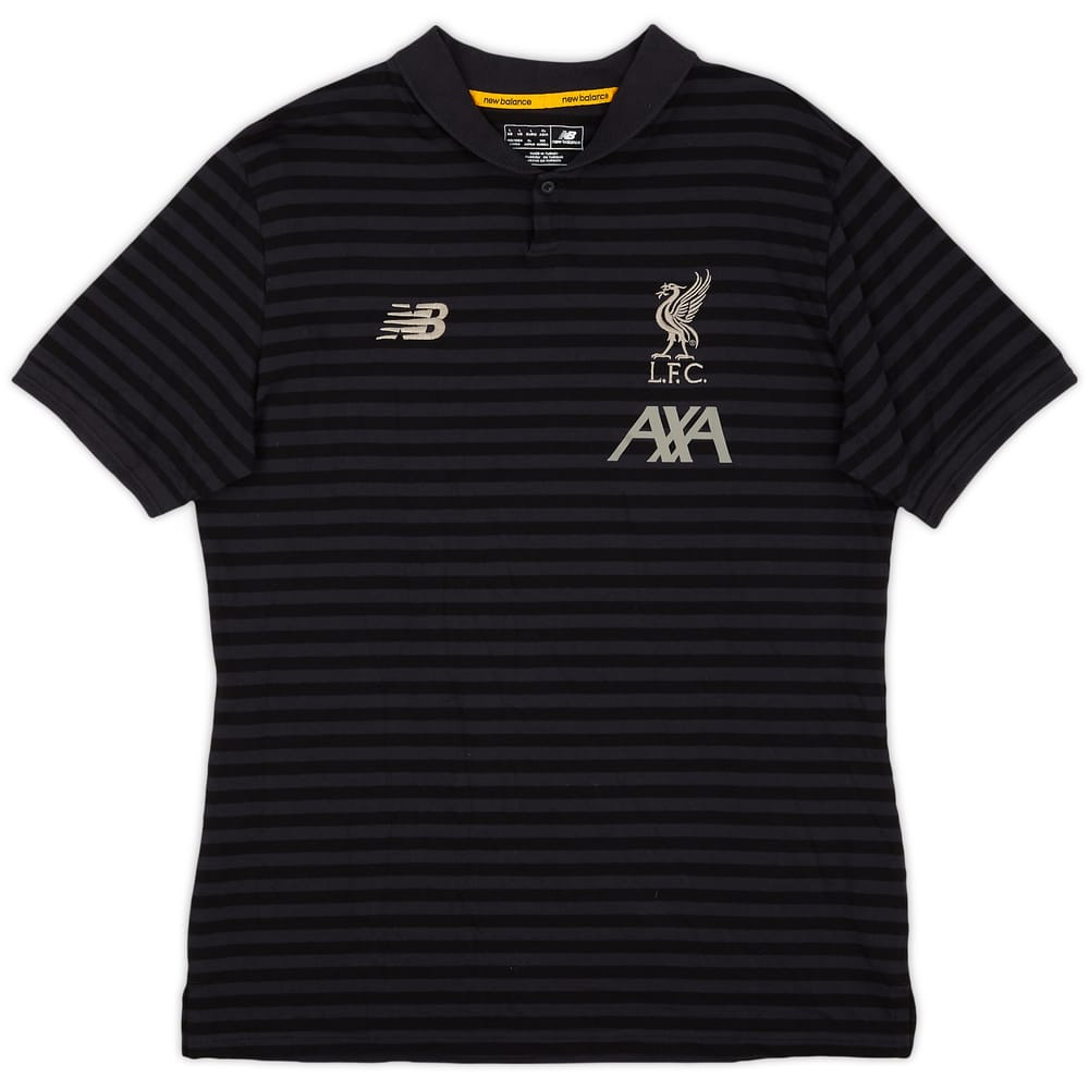 2019-20 Liverpool New Balance Polo Shirt - 8/10 - (L)