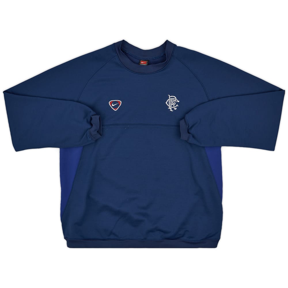 2000-01 Rangers Nike Sweat Top - 7/10 - (L)