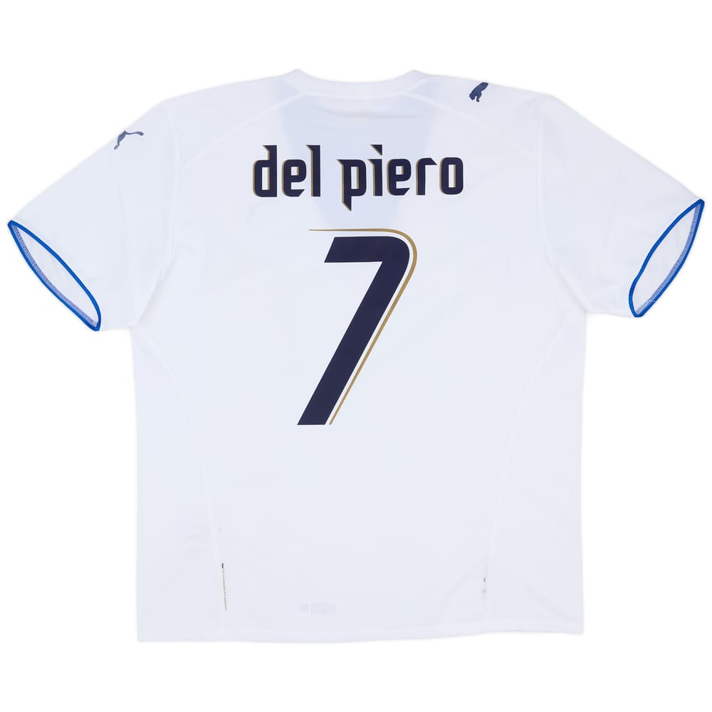 2006 Italy Away Shirt Del Piero #7 - 6/10 - (XL)