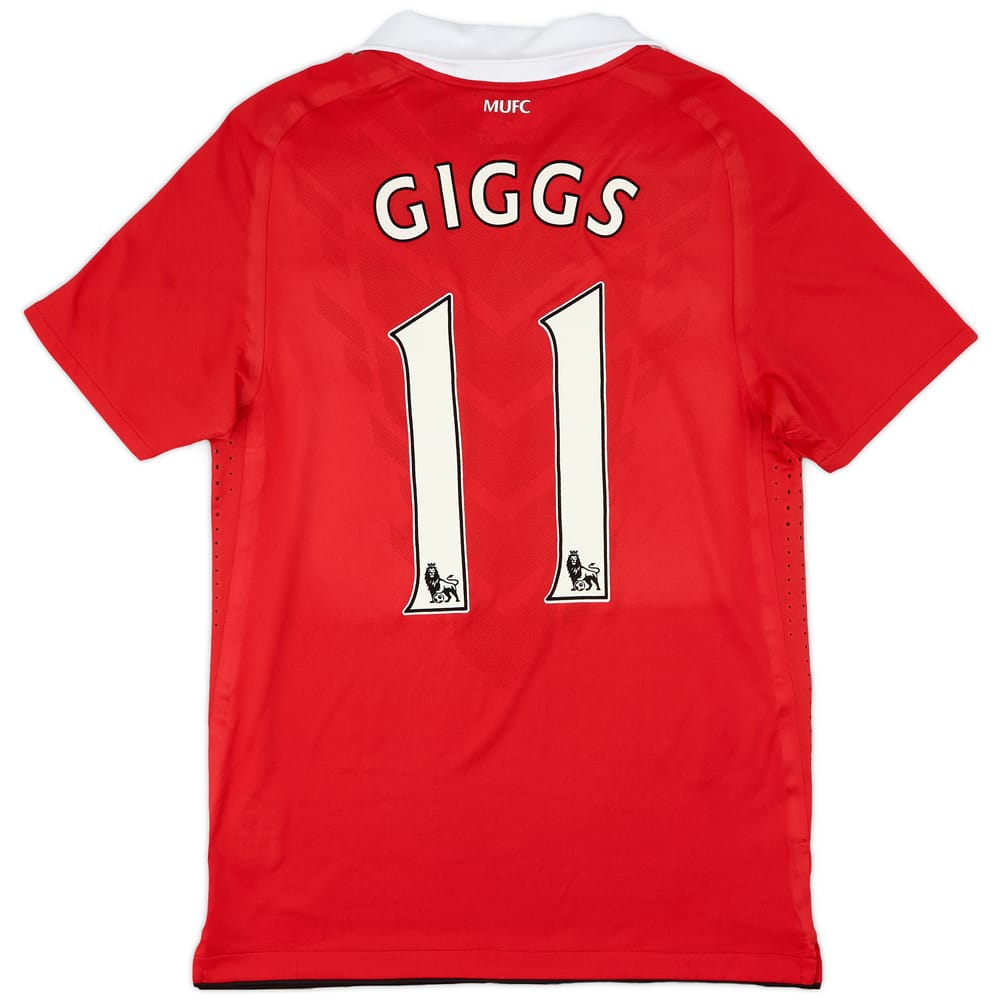 2010-11 Manchester United Player Issue Home Shirt Giggs #11