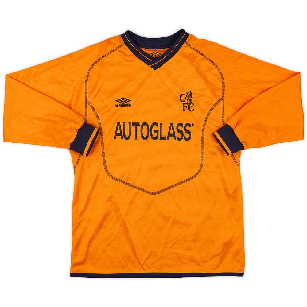 2000-01 Chelsea GK Shirt - 8/10 - (L.Boys)