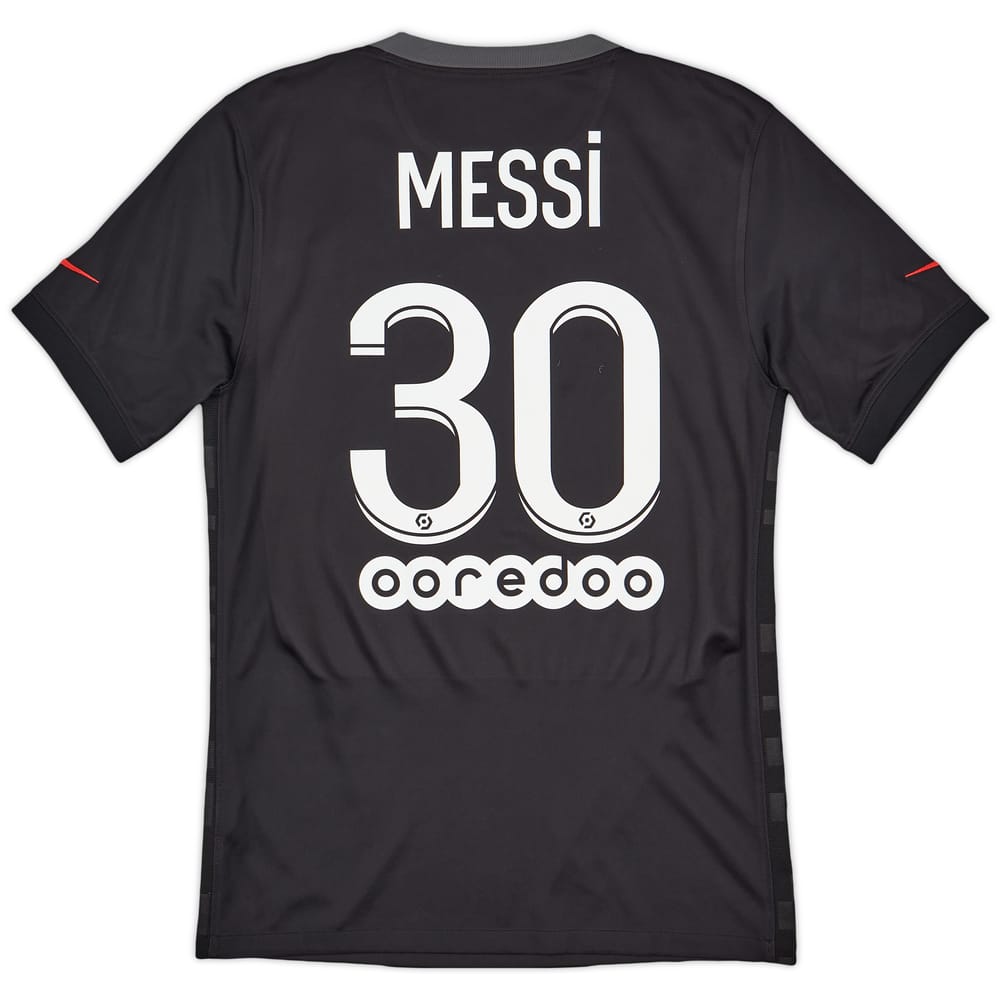 2021-22 Paris Saint-Germain Third Shirt Messi #30 - 8/10 - (S)
