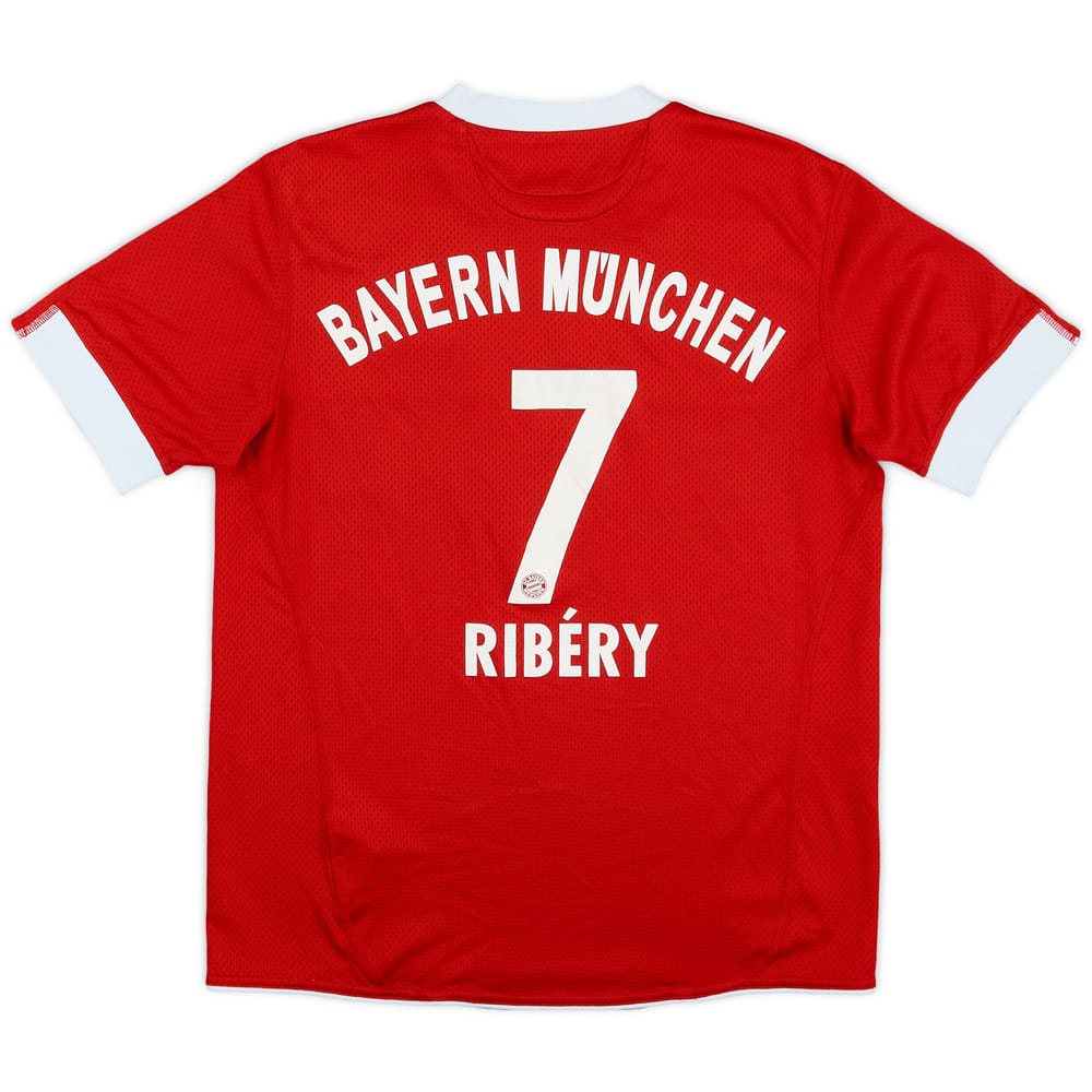 2009-10 Bayern Munich Home Shirt Ribery #17 - 7/10 - (L.Boys)