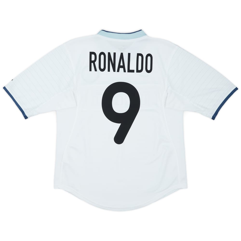 2000-01 Inter Milan Away Shirt Ronaldo #9 - 10/10 - (S)