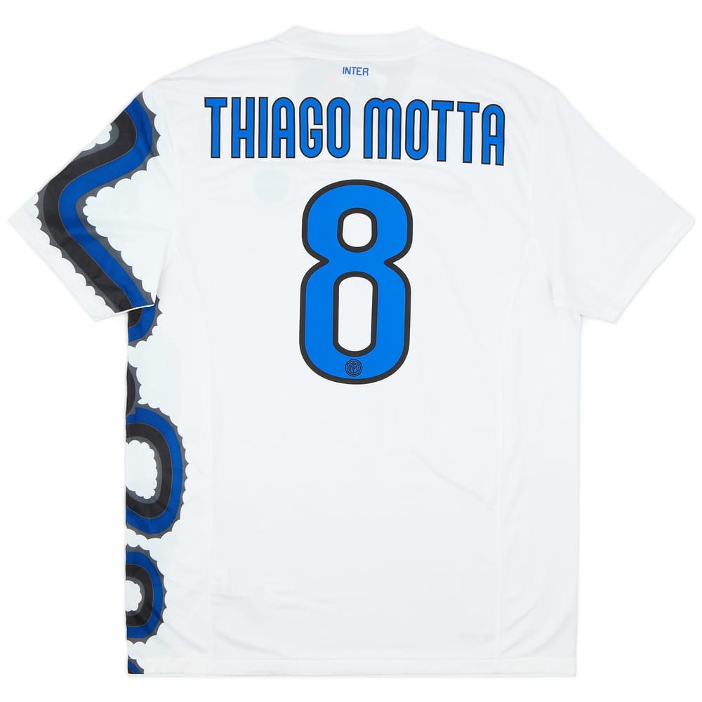 2010-11 Inter Milan Away Shirt Motta #8 (L)