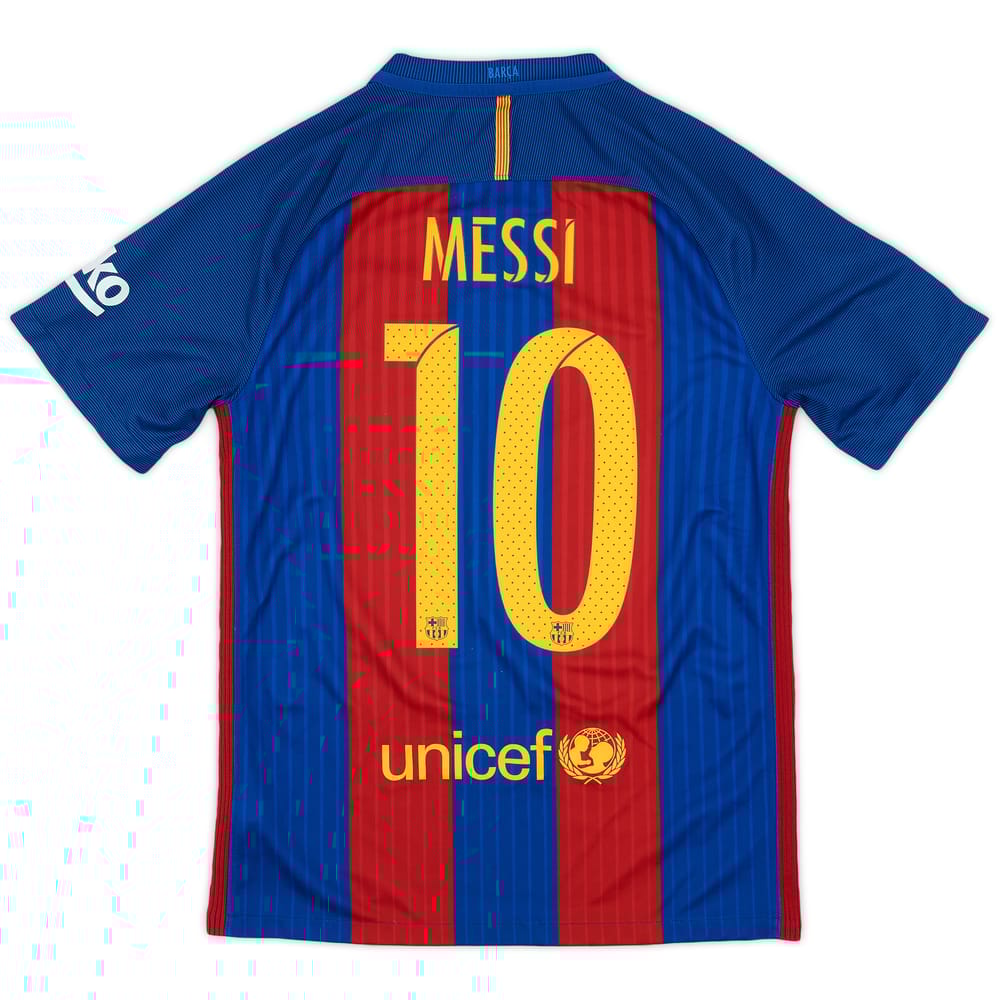 2016-17 Barcelona Home Shirt Messi #10 - 6/10 - (S)