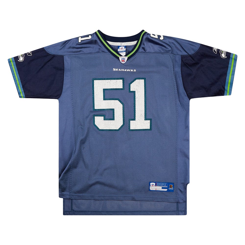 2005-06 Seattle Seahawks Tatupu #51 Reebok On Field Jersey (Home) Y