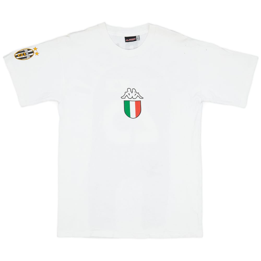 1997-98 Juventus Kappa 'Campioni 25' Graphic Tee - 8/10 - (L)
