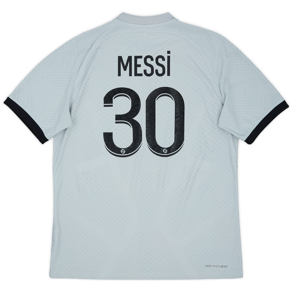 2022-23 Paris Saint-Germain Authentic Away Shirt Messi #30 - 8/10 - (L)