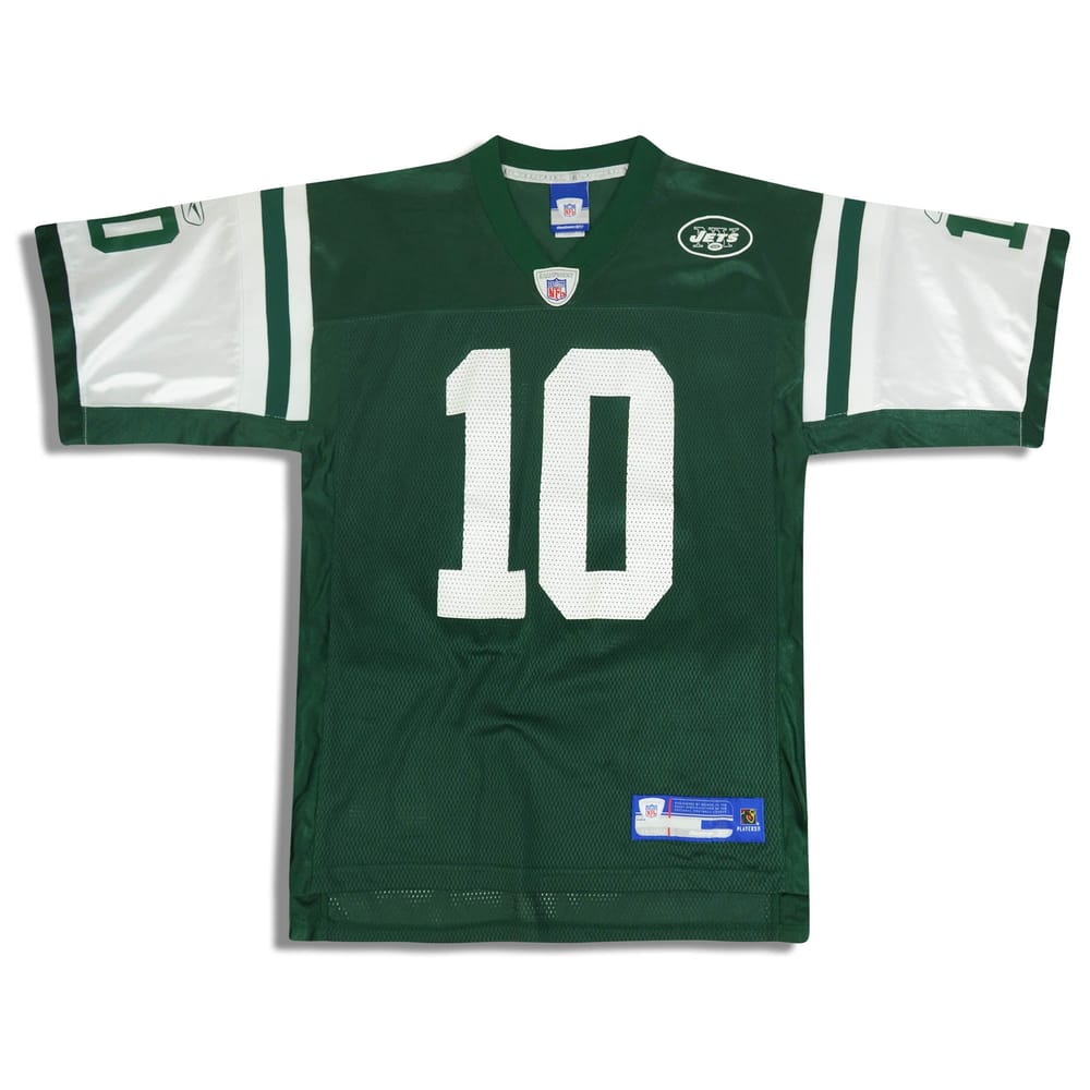2005-06 New York Jets Pennington #10 Reebok On Field Jersey (Home) L