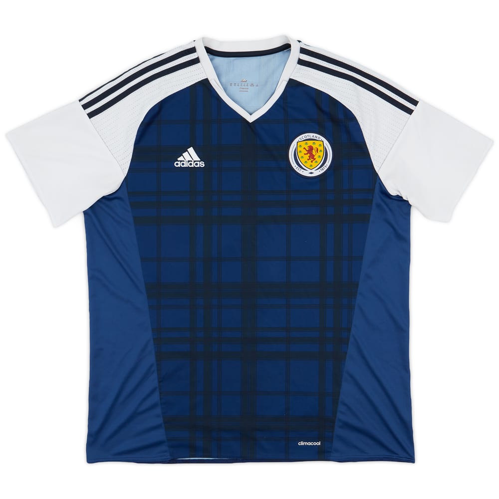 2015-17 Scotland Home Shirt - 7/10 - (XL)