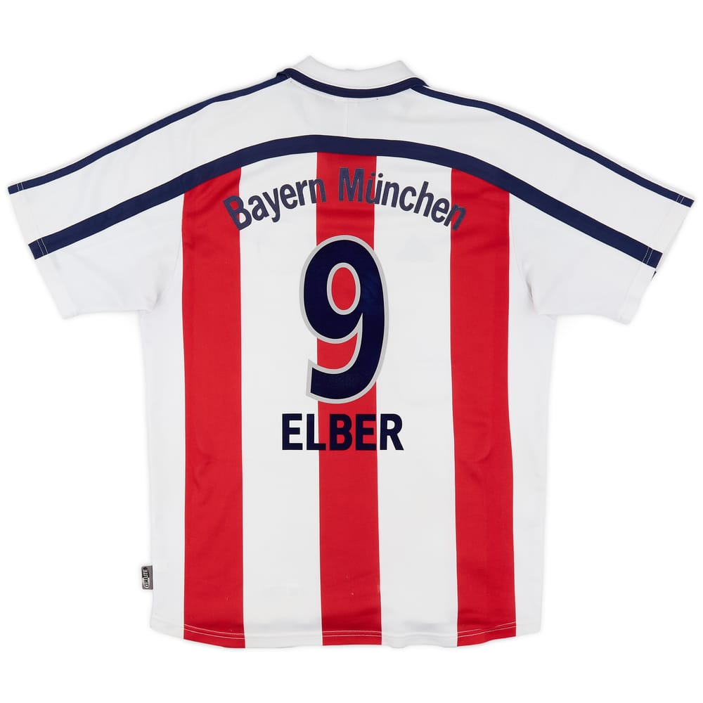 2000-01 Bayern Munich Away Shirt Elber #9 - 6/10 - (M)