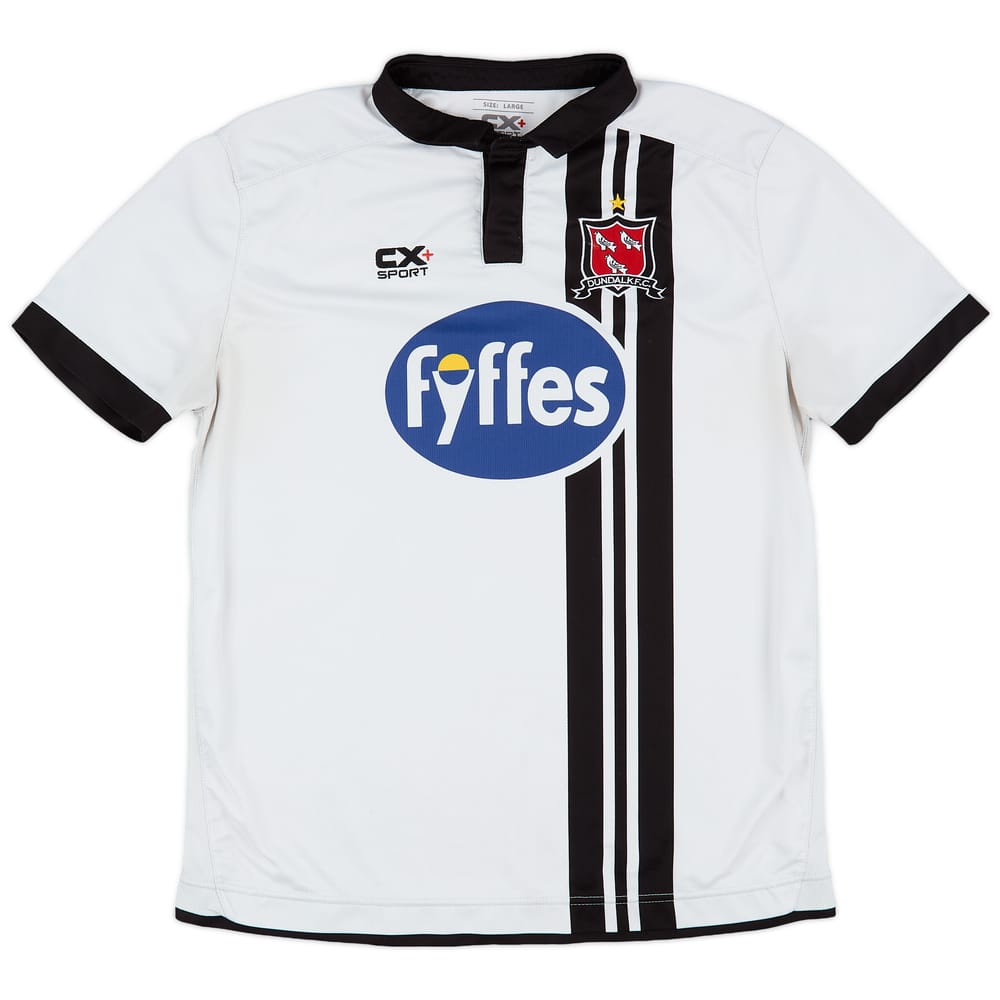 2016-17 Dundalk Home Shirt - 8/10 - (L)