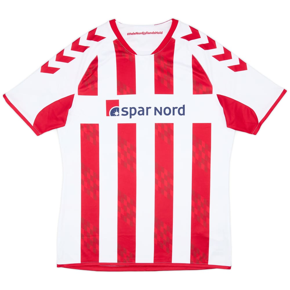 2016-17 Aalborg Home Shirt Template - 9/10 - (XL)