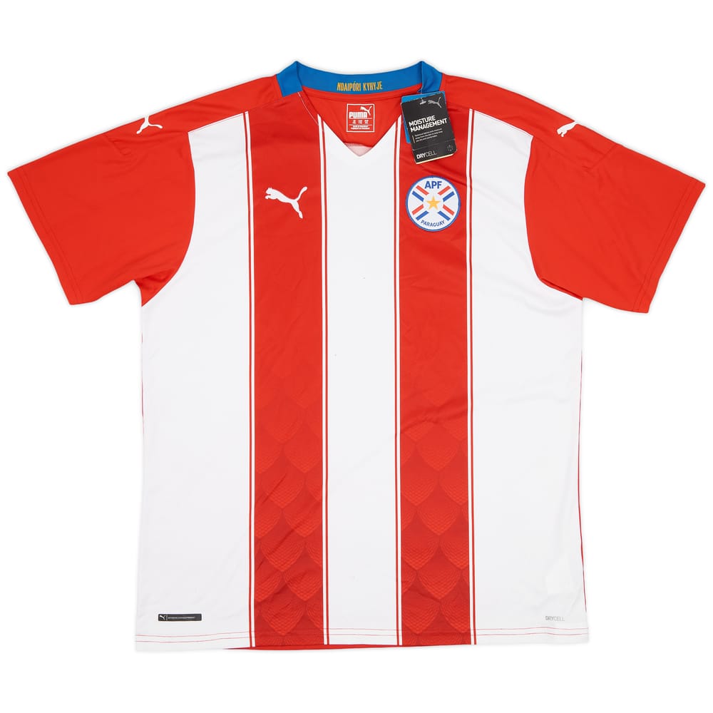 2021-22 Paraguay Home Shirt (XXL)