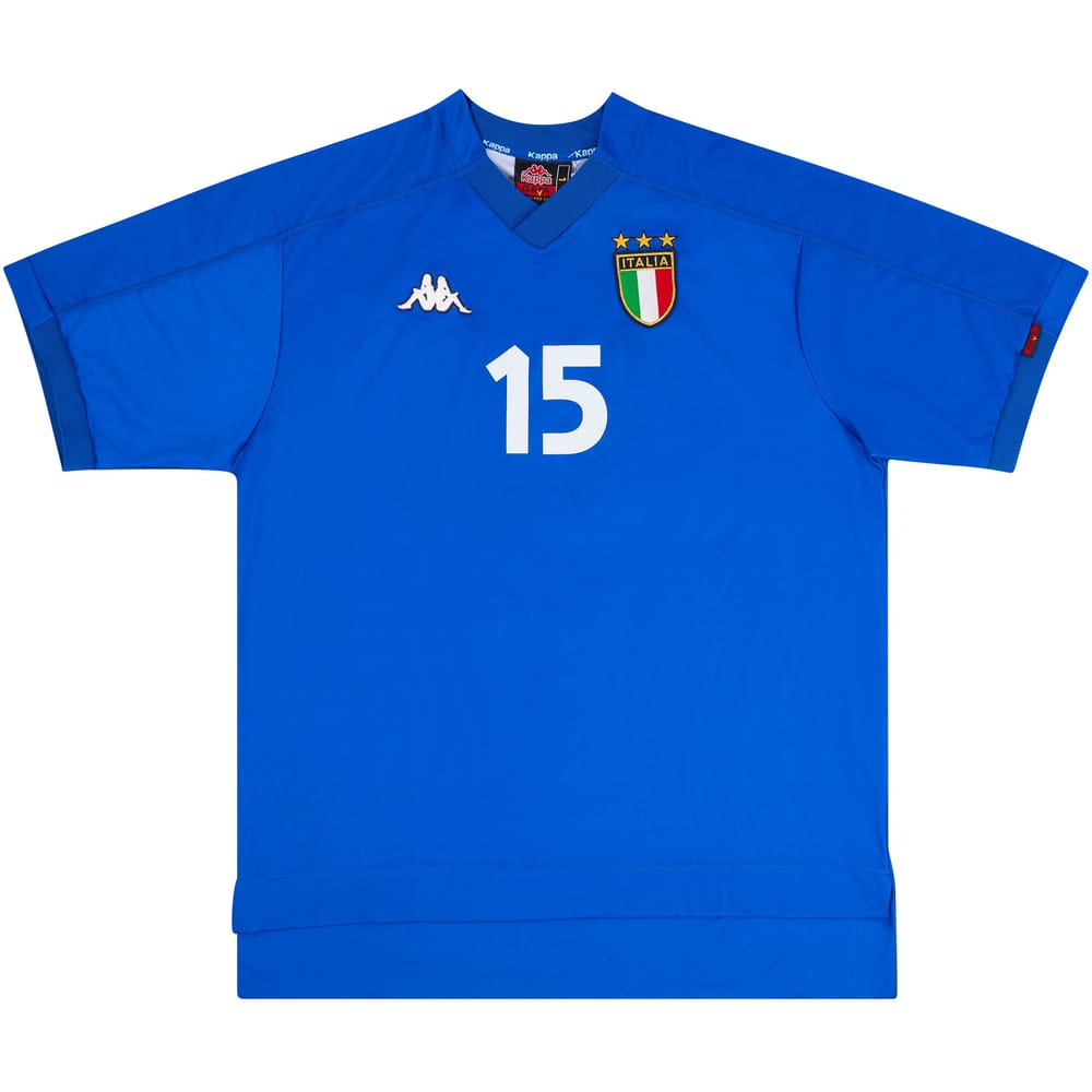 1998-99 Italy Match Issue Home Shirt #15