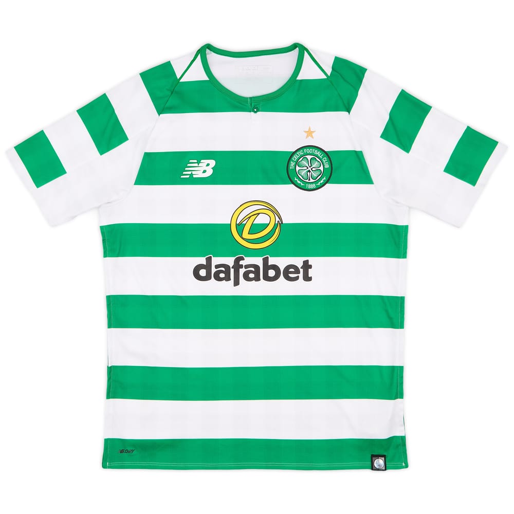 2018-19 Celtic Home Shirt - 9/10 - (S)