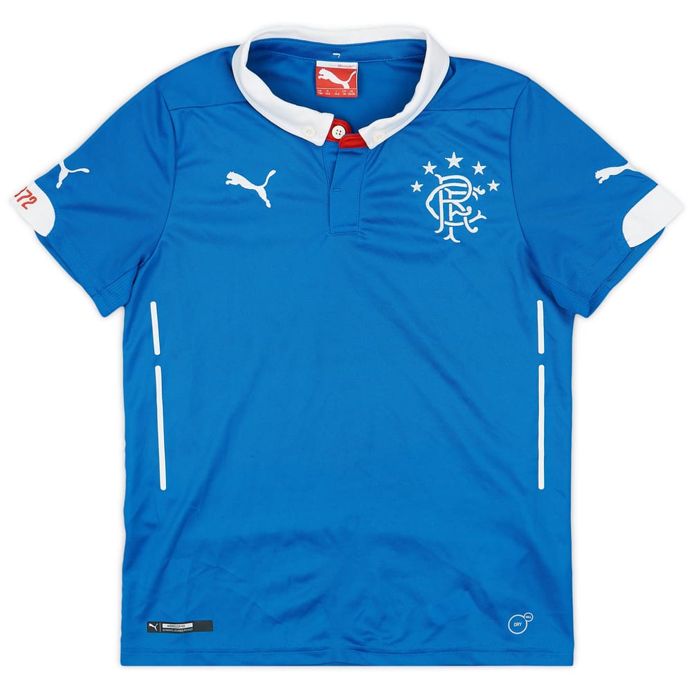 2014-15 Rangers Home Shirt - 9/10 - (M.Boys)