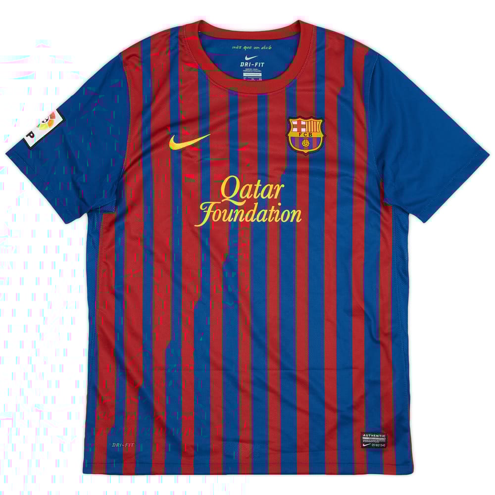 2011-12 Barcelona Home Shirt - 9/10 - (XL.Boys)