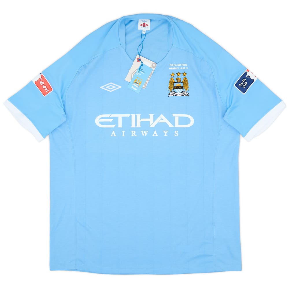 2010-11 Manchester City 'FA Cup Final' Home Shirt (XL)