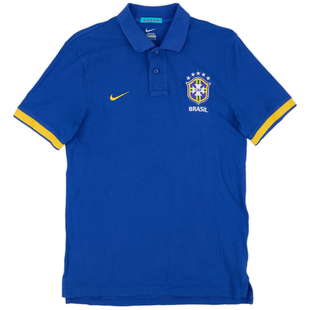 2012-13 Brazil Nike Polo Shirt - 8/10 - (M)