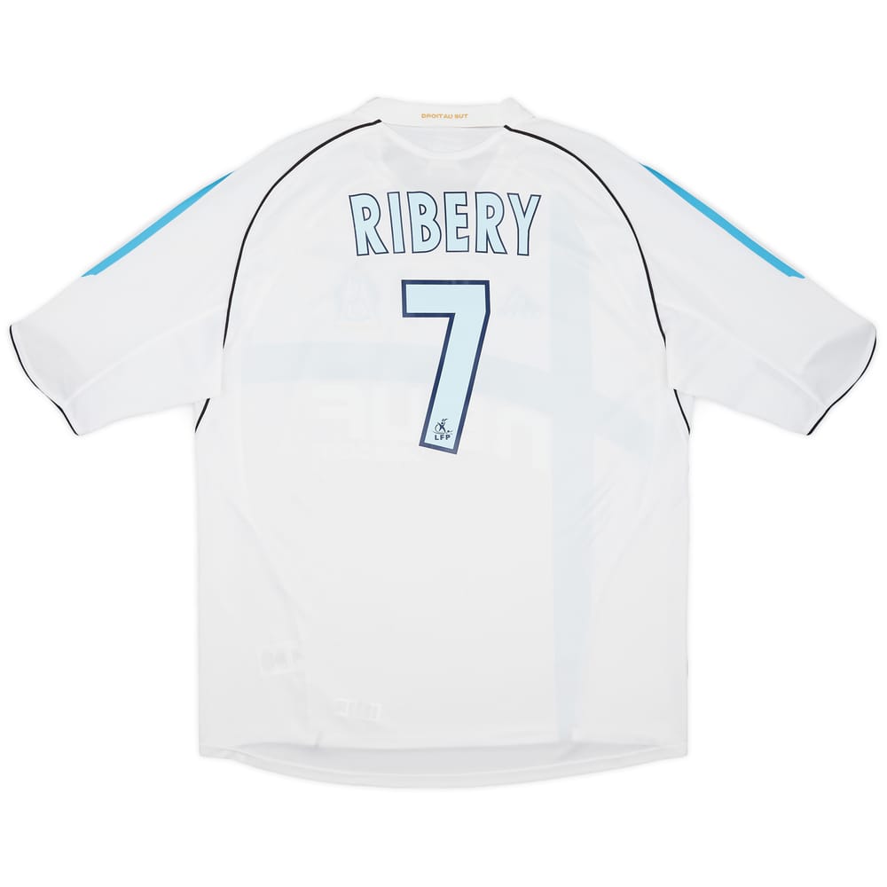 2005-06 Olympique Marseille Home Shirt Ribery #7 - 8/10 - (XL)