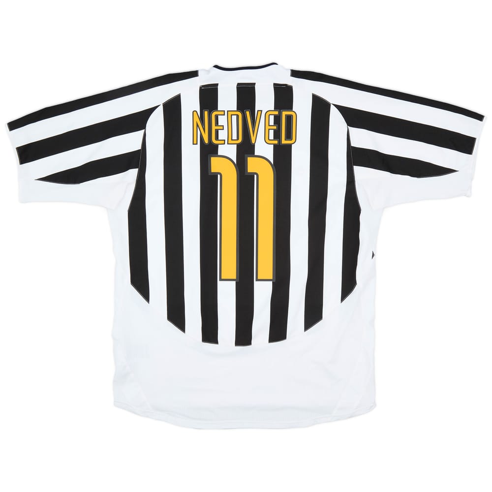 2003-04 Juventus Home Shirt Nedved #11 - 6/10 - (XL)