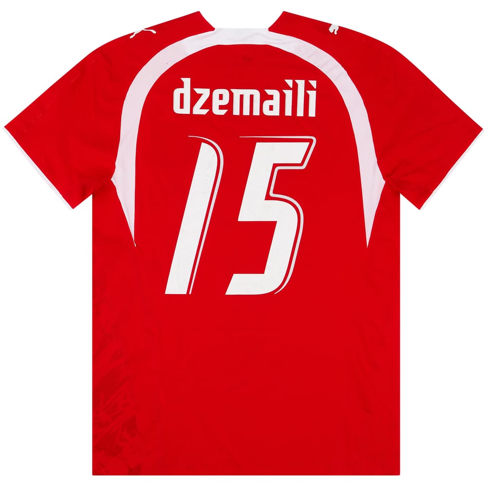 2006-08 Switzerland Match Issue Home Shirt Dzemaili #15
