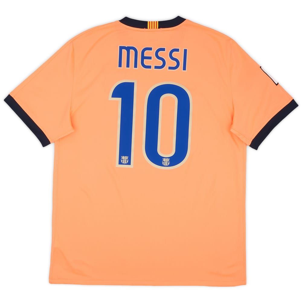 2009-10 Barcelona Away Shirt Messi #10 - 8/10 - (L)