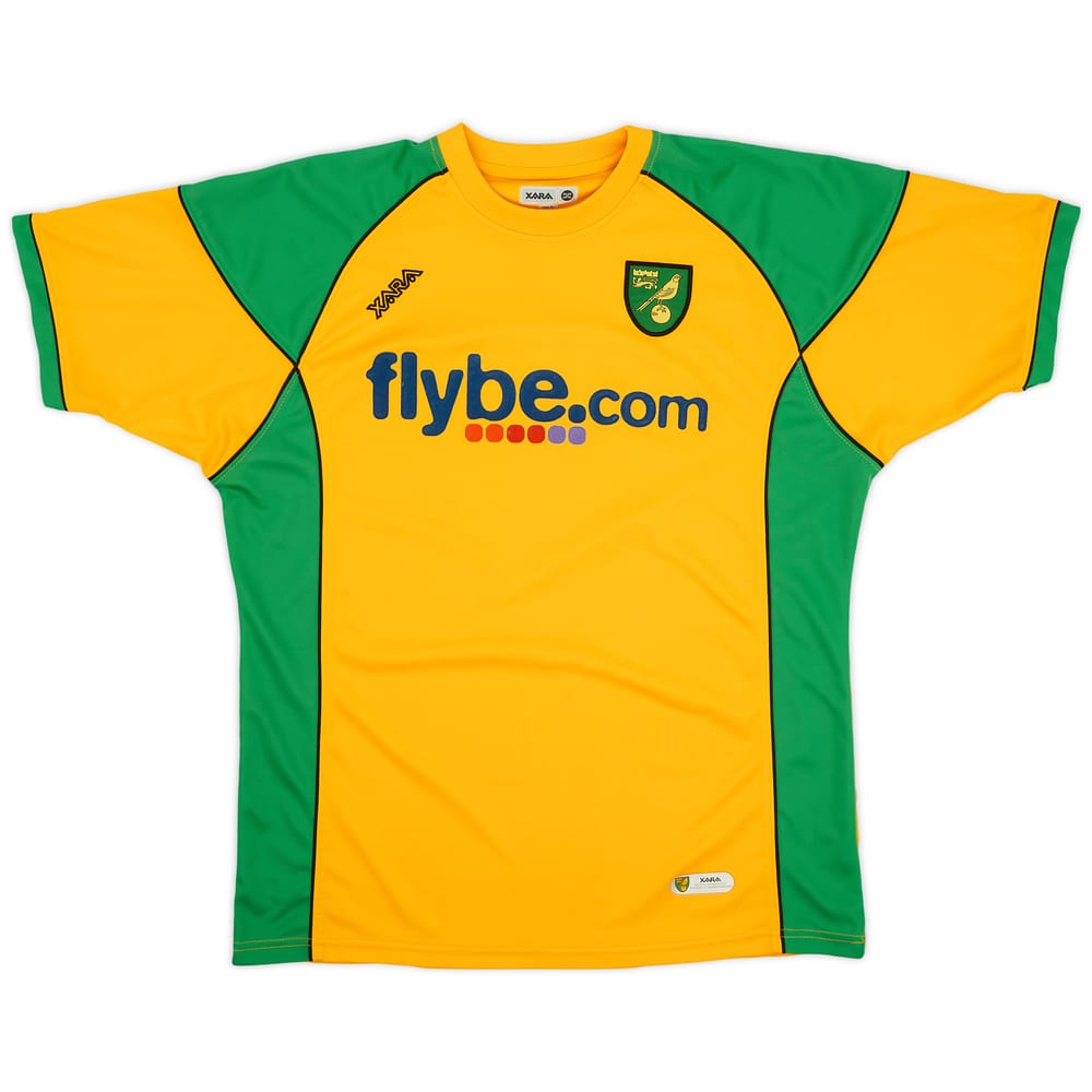2006-08 Norwich Home Shirt - 9/10 - (XL)