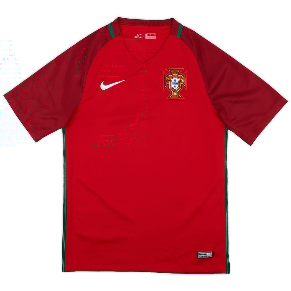 2016-18 Portugal Home Shirt - 9/10 - (S)