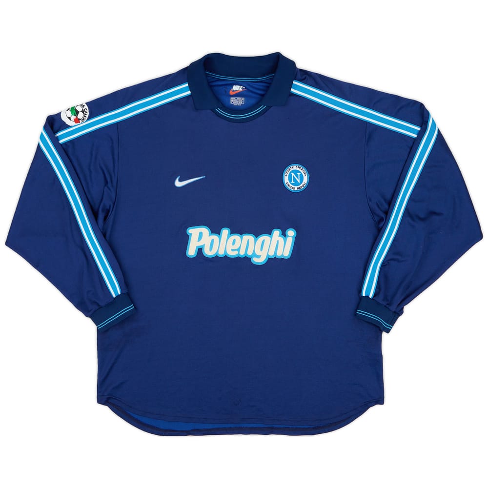 1998-99 Napoli Match Issue Third Shirt #7