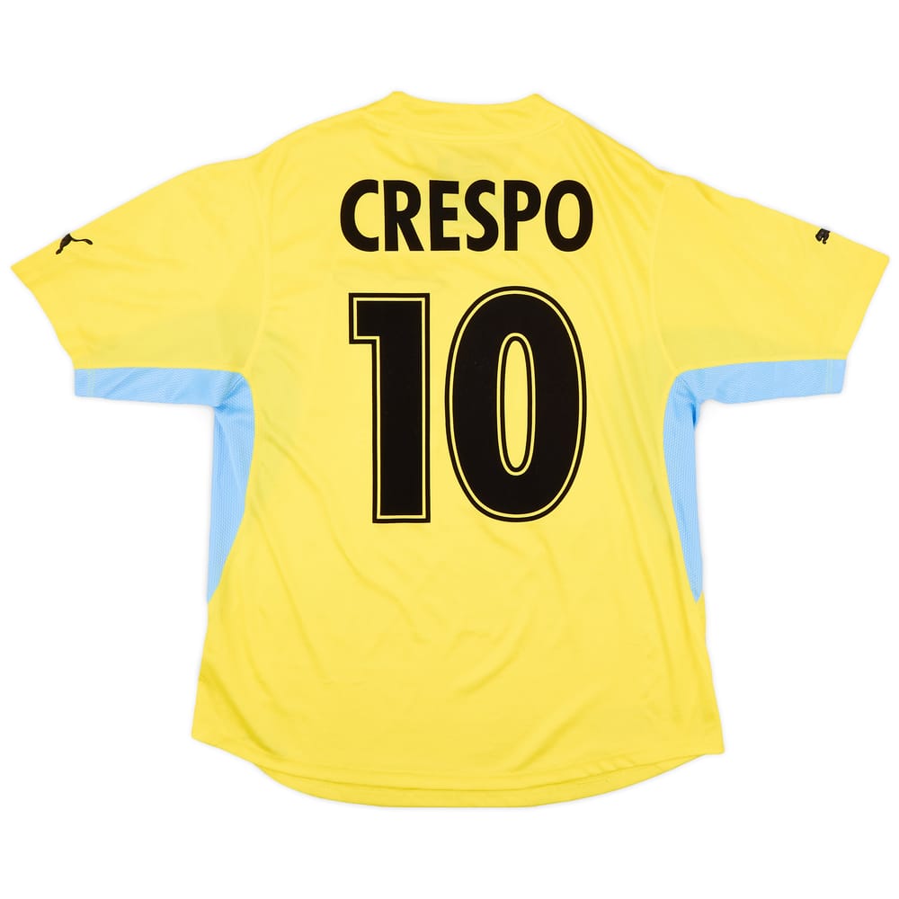 2001-02 Lazio Away Shirt Crespo #10 - 6/10 - (XL)