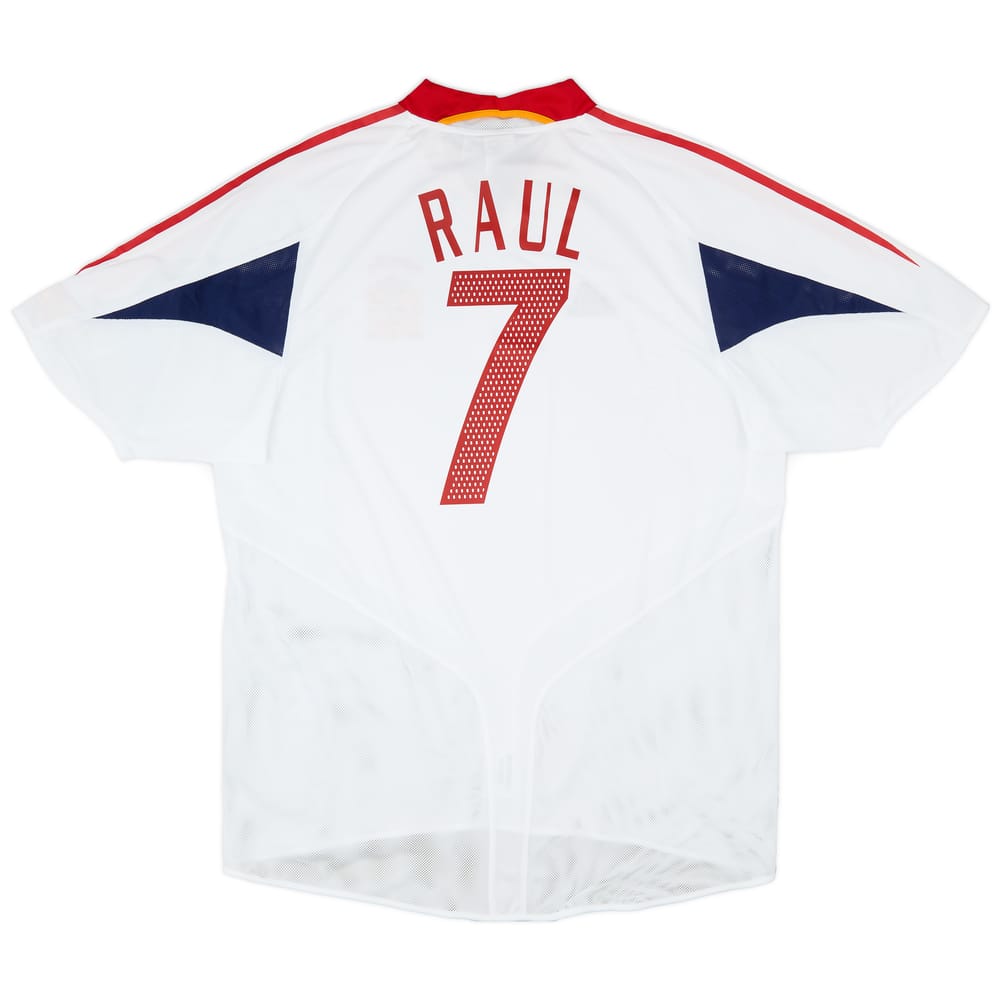 2004-06 Spain Away Shirt Raul #7 (XL)
