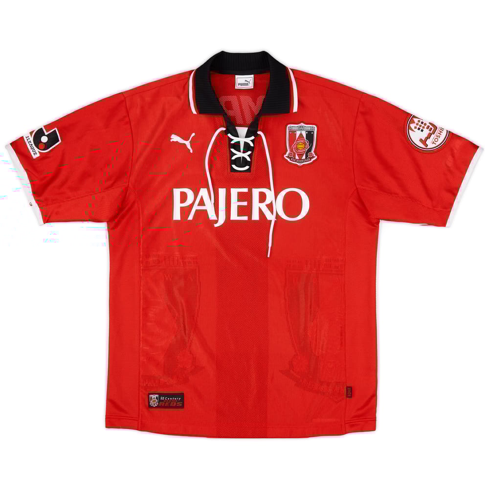 2001-03 Urawa Red Diamonds Home Shirt - 9/10 - (S/M)