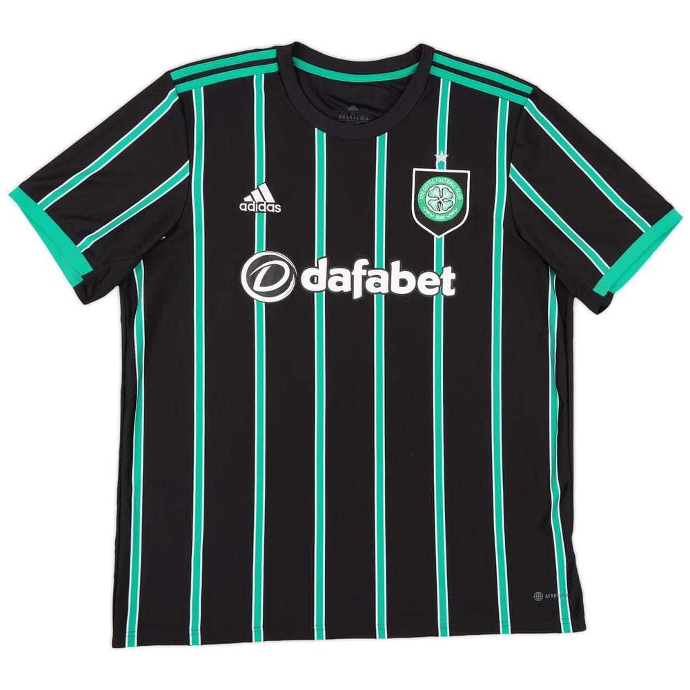 2022-23 Celtic Away Shirt - 9/10 - (XL)