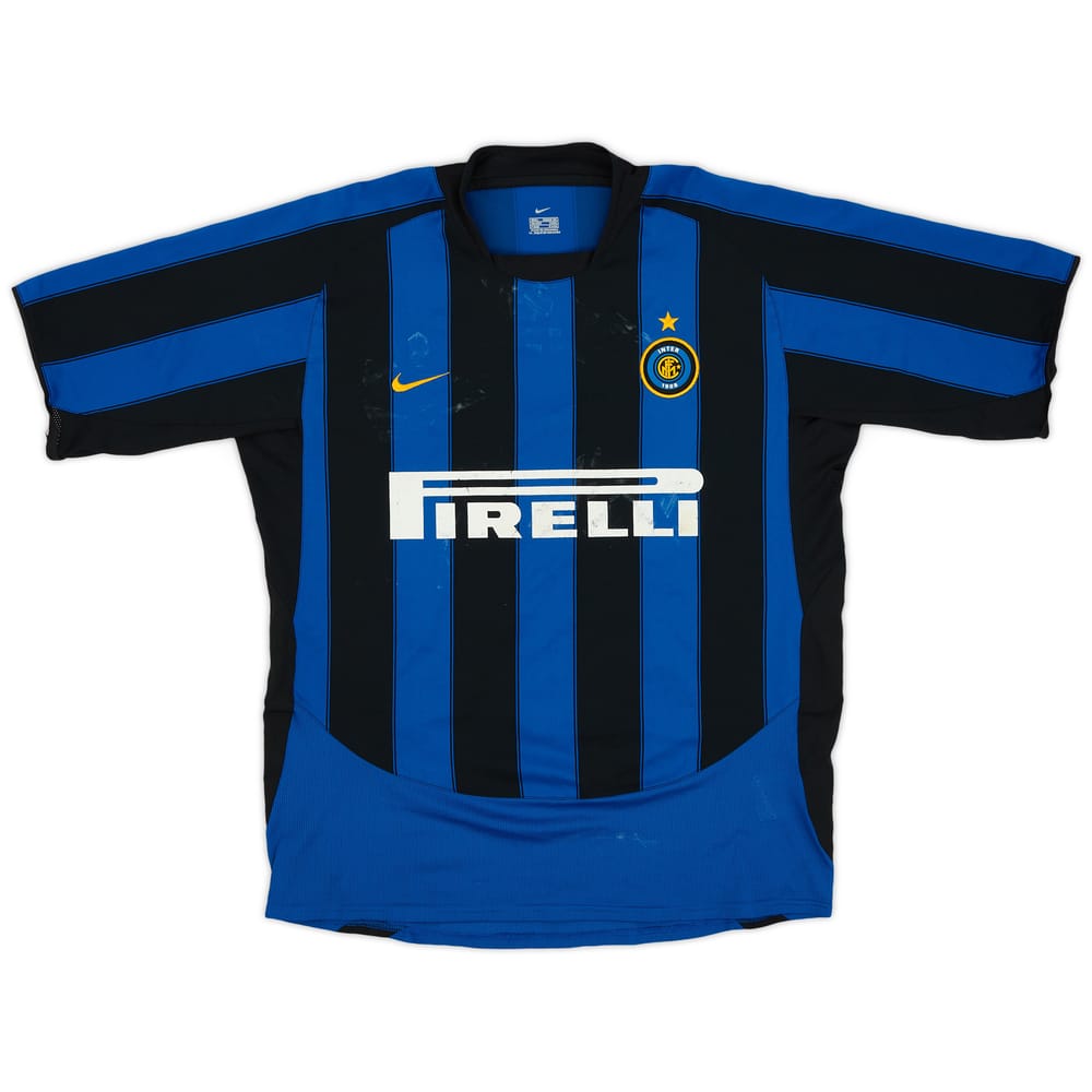 2003-04 Inter Milan Home Shirt - 4/10 - (L)
