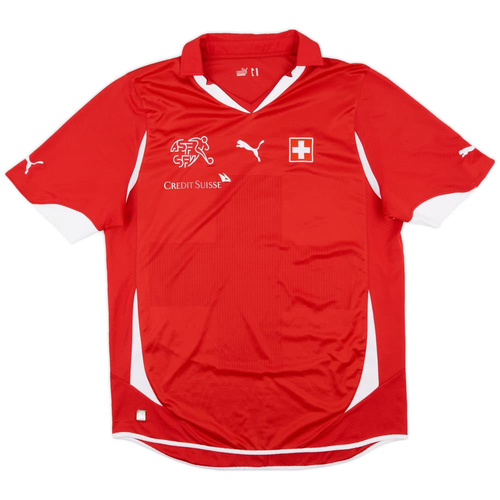 2010-11 Switzerland Home Shirt - 8/10 - (XL)