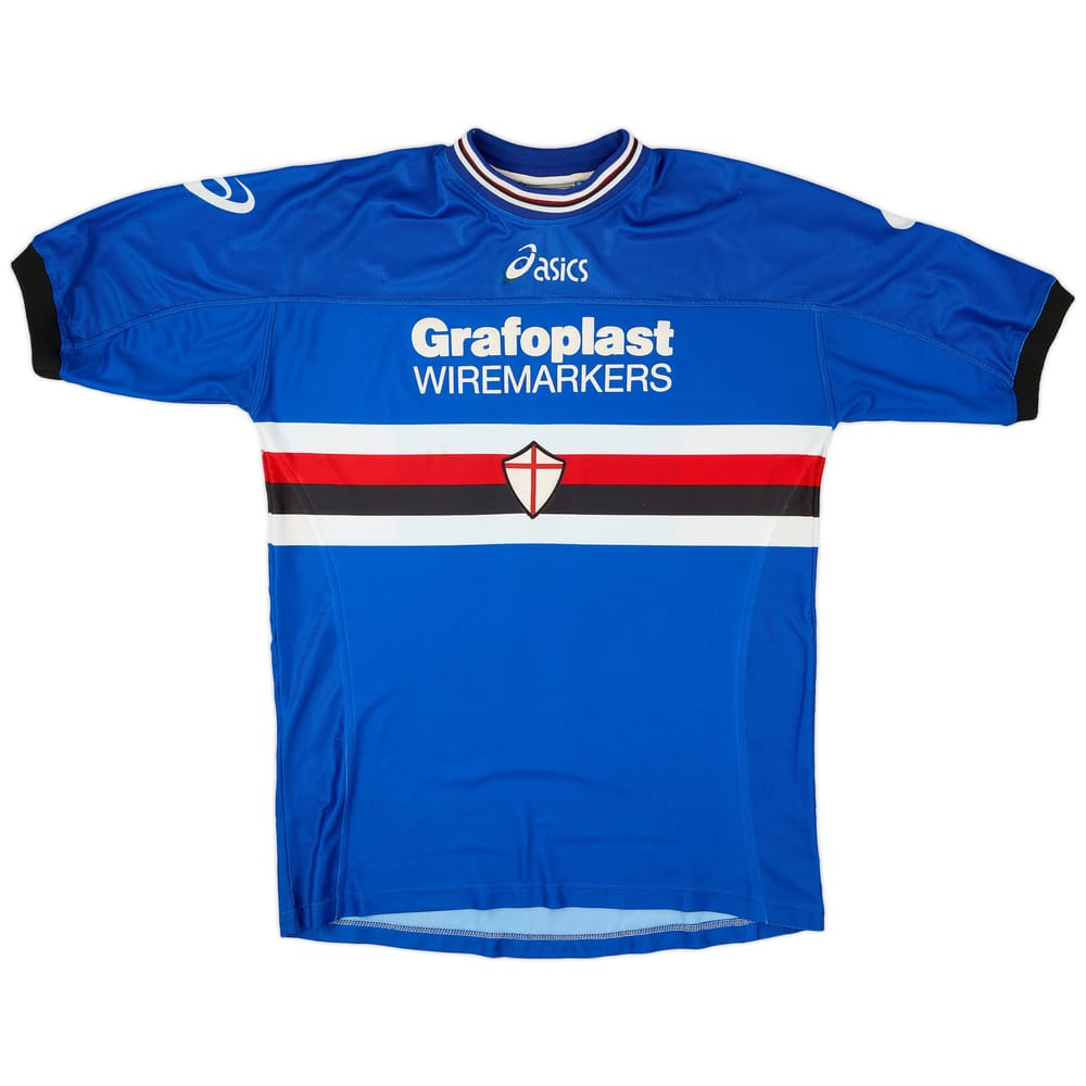 2001-02 Sampdoria Home Shirt - 5/10 - (XL)