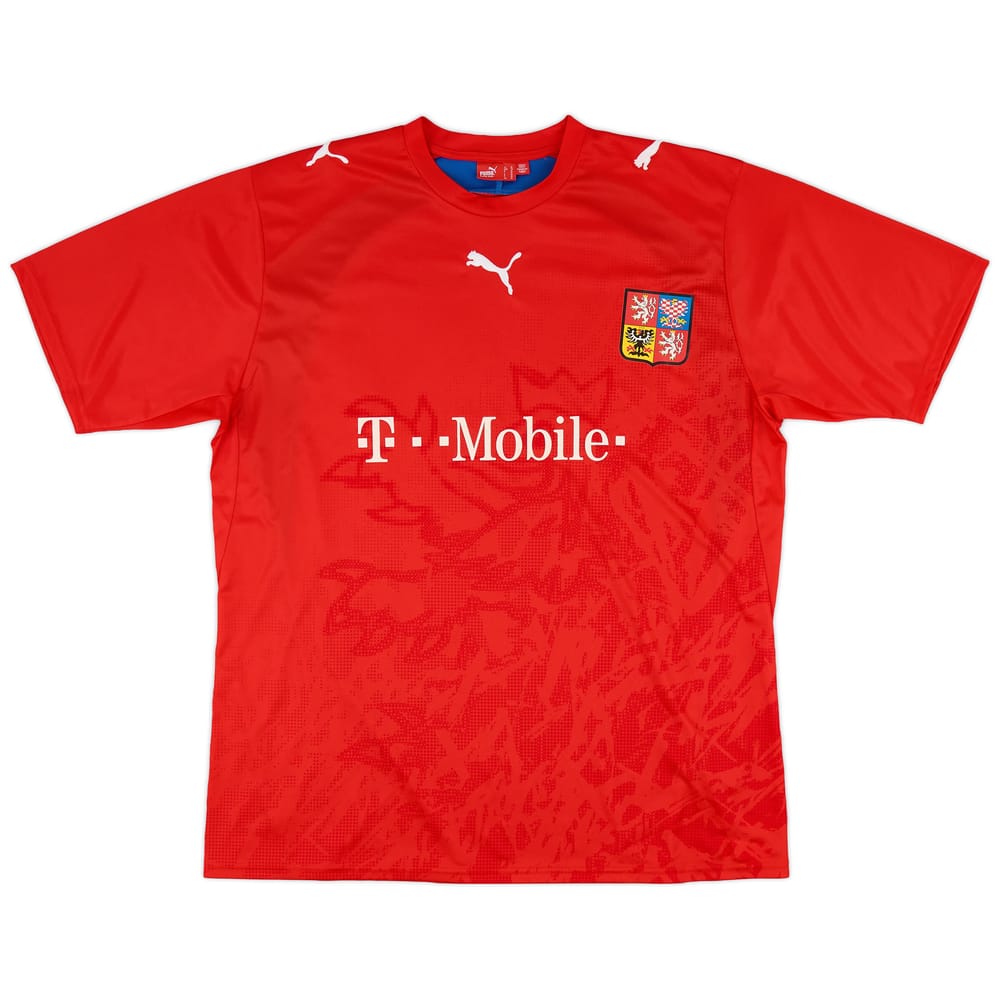2006-08 Czech Republic Home Shirt - 8/10 - (XL)