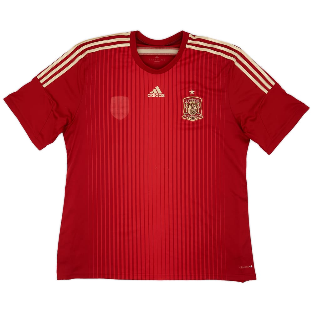 2013-15 Spain Home Shirt - 5/10 - (XXL)