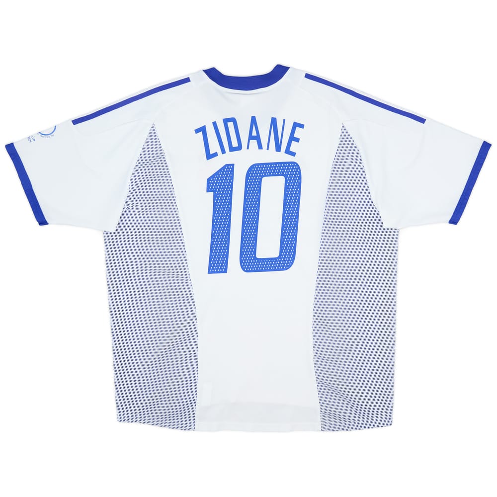 2002-04 France Away Shirt Zidane #10 - 6/10 - (XXL)